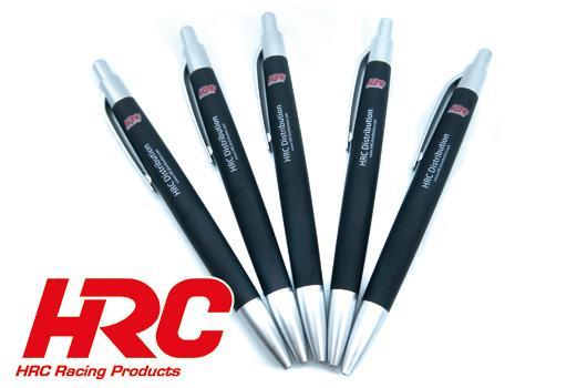 HRC Racing - HRC9999BL - Stylo à bille avec logo HRC - couleur bleue - 5 pcs