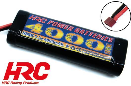 HRC Racing - HRC01640D - Battery - 6 cells - NiMH - 7.2V 4000mAh - Stick - Ultra T - 130x45x25mm