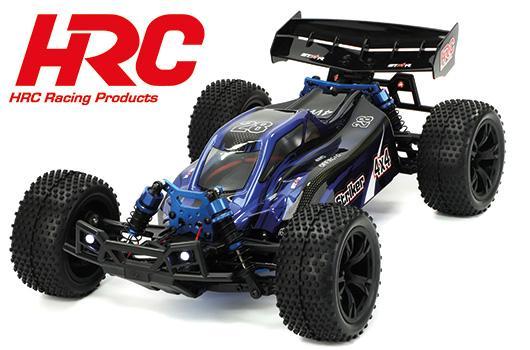 HRC Racing - HRC15002BL-2 - Auto - 1/10 XL Elettrico- 4WD Buggy - RTR - HRC NEOXX - Brushless - Dirt Striker V2 BLU/NERO