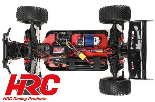 Car - 1/10 XL Electric - 4WD Buggy - RTR - HRC NEOXX - Brushed - Dirt Striker V2 RED/BLACK