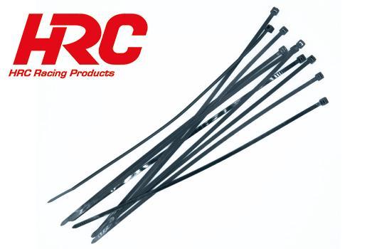 HRC Racing - HRC5025BK - Tie-Wraps - Long - 250x3.6mm - noir (10 pcs)