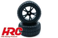 Tire - Buggy 1/10 Dirt Striker V2 -  mounted 12mm  (2 pcs)