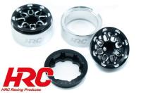 Wheels - 1/18 Crawler - TRX-4M - Aluminum Beadlock Black - 4pcs/set