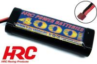 Battery - 6 cells - NiMH - 7.2V 4000mAh - Stick - Ultra T - 130x45x25mm