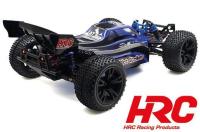 Auto - 1/10 XL Elettrico- 4WD Buggy - RTR - HRC NEOXX - Brushless - Dirt Striker V2 BLU/NERO