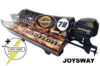 Barca da corsa - Elettrico - RTR - Mad Flow V3 - BRUSHLESS - HRC COMBO 11.1V 2500mAh 40C LiPo & AC Balance Charger 11.1V 2200mAh 35C