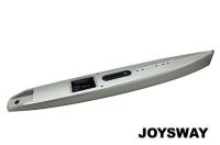 Spare Part - DF95 - Silver hull (incl.servo tray,deck eyes,finbox,bumper)