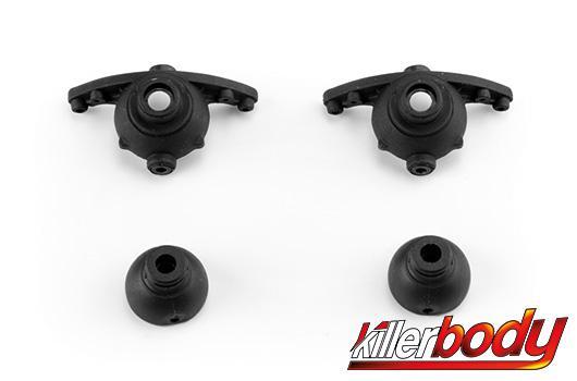 KillerBody - KBD48809 - Spare Parts - 1/10 Crawler - Scale - Steering Knuckle Upgrade Sets (2 Pcs)