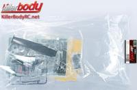 Body - 1/7 Touring - Traxxas XO-1 - Scale - Clear - Corvette GT2