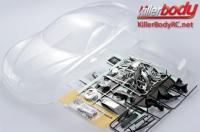 Body - 1/7 Touring - Traxxas XO-1 - Scale - Clear - Alfa Romeo 8C