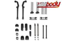 Spare Parts - 1/10 Crawler - Scale - Front axle suspension system accessory package