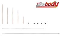 Parti opzionali - Bloccaggio del differenziale Filo lamellare in acciaio inox per Mercury