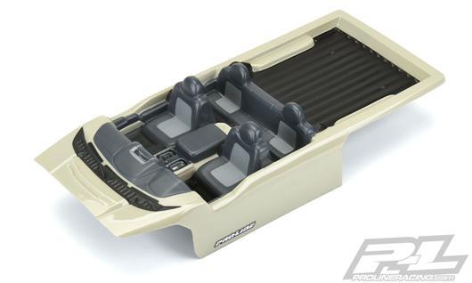 Pro-Line - PRO352700 - Body Parts - 1/10 Crawler - Late Model Interior (Clear) for most 1:10 Crawler Bodies (with trimming)