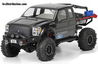 Body - 1/10 Crawler - Clear - Ford F-250 Super Duty Cab - for Axial SCX10 Trail Honcho