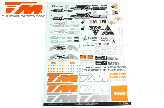 Team Magic - TM118018 - Stickers - E4FS