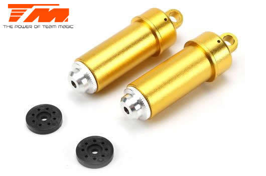 Spare Part - E6 III - Aluminum Gold anodized - Shock Absorber Set (2 pcs)