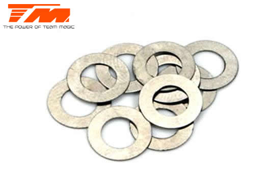 Team Magic - TM130112 - Washers - 5 x 9 x 0.3mm (10 pcs)