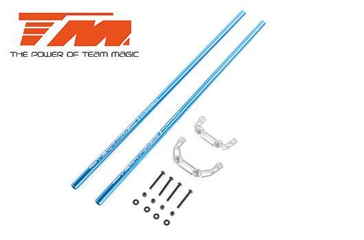 Team Magic - TM562100 - Option Parts -TEKEN - Alum. Center Brace Bar Set