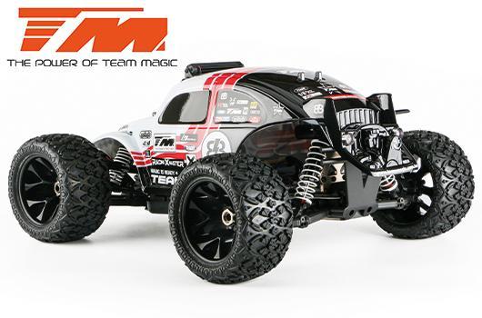 Beetle Baja -1/8 EP Buggy 3-4S RTR White