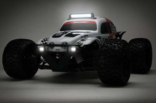 Beetle Baja -1/8 EP Buggy 3-4S RTR White