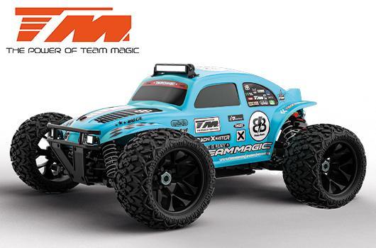 Team Magic - TM560021B - Auto - 1/8 elettrico - 4WD EP Buggy - Maggiolino Baja - 3-4S RTR - Verde menta