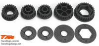 Spare Part - G4RS - Pulley Set (27T, 19T, 25T, 19T and 21T)