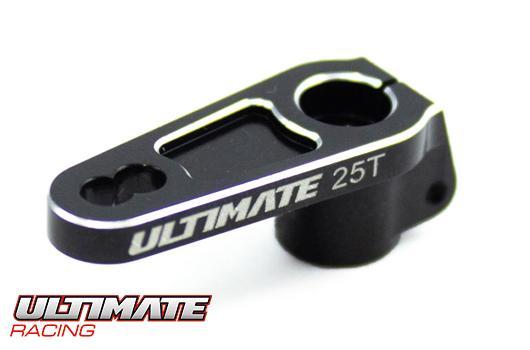 Ultimate Racing - UR1811-25 - Aluminum Steering Servo Horn w/ Offset 25T (1pc.)