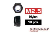 Muttern - M2.5 nyloc (10 Stk.)