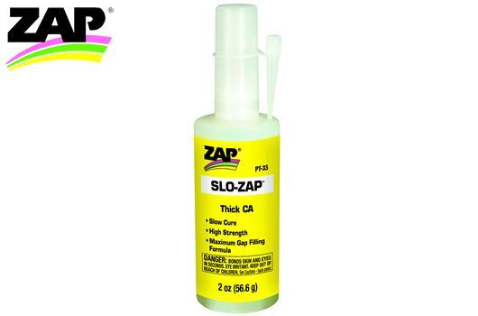 ZAP / SuperGlue - ZPT33 - Glue - Slo-ZAP - 56.6g (2 oz.)